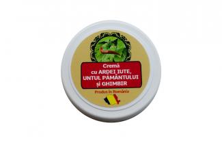 Crema cu ardei iute, untul pamantului si ghimbir